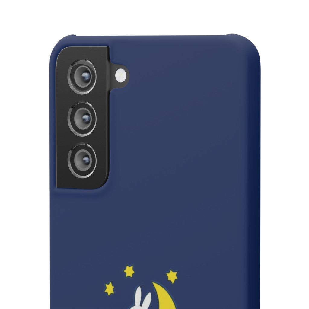 Miffy Phone Case, Moon Snap Case for Phone - Nighttime Design, iPhone, Samsung - Roe Creation