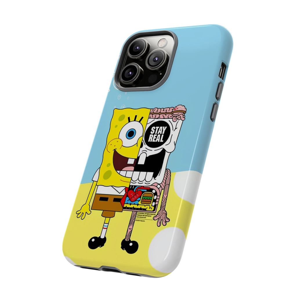 Stay Real Spongebob Tough iPhone Case for Lovers - Roe Creation