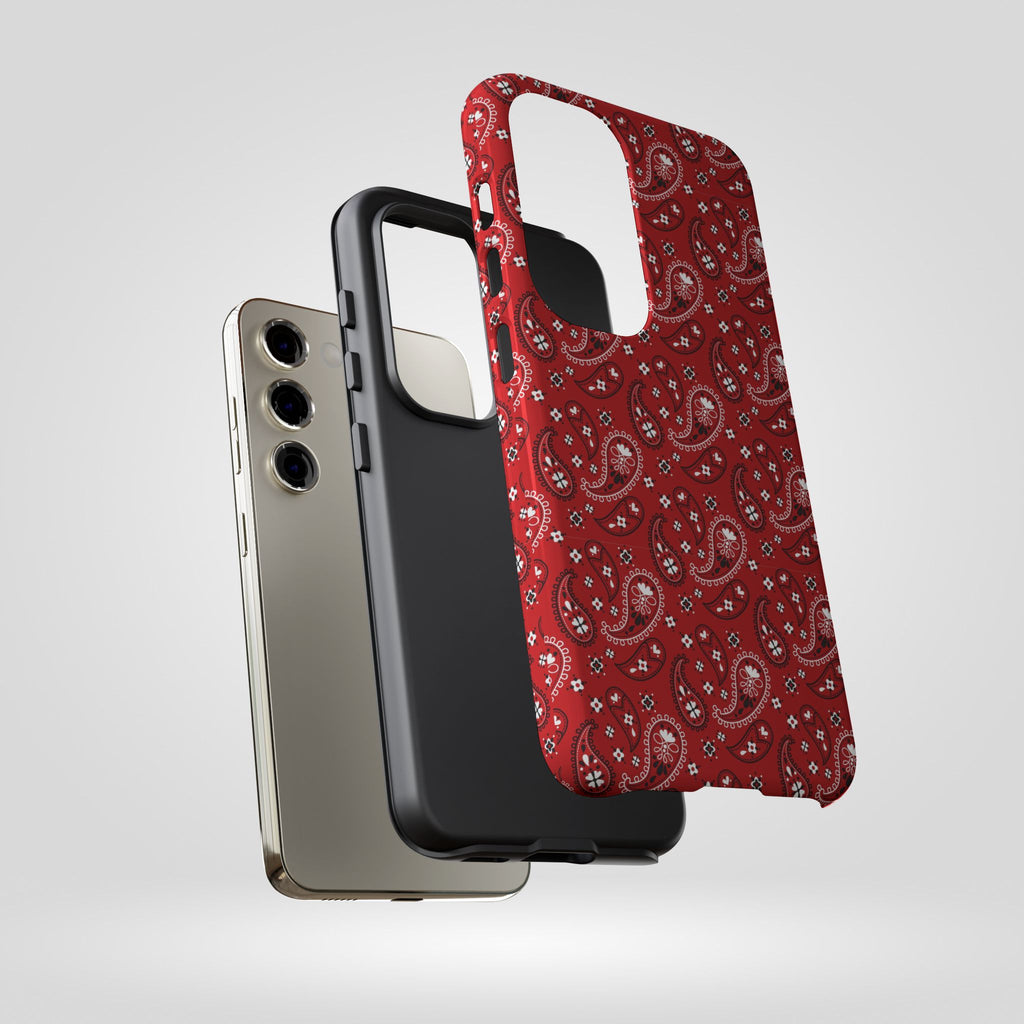 Red Bohem, Oriental Tough Phone Cases for iPhone, Samsung, Trendy Accessories for Gifts, Unique Decor, Phone Covers - Roe Creation