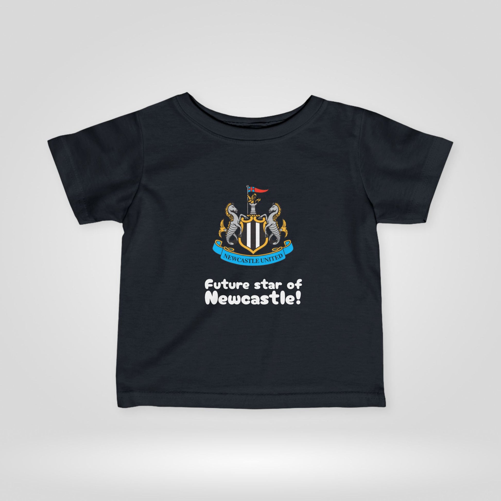 Newcastle United FC Infant Tee - Future star of Newcastle! - Roe Creation