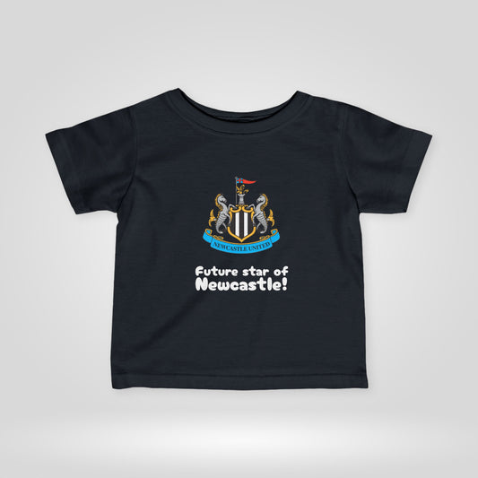 Newcastle United FC Infant Tee - Future star of Newcastle!