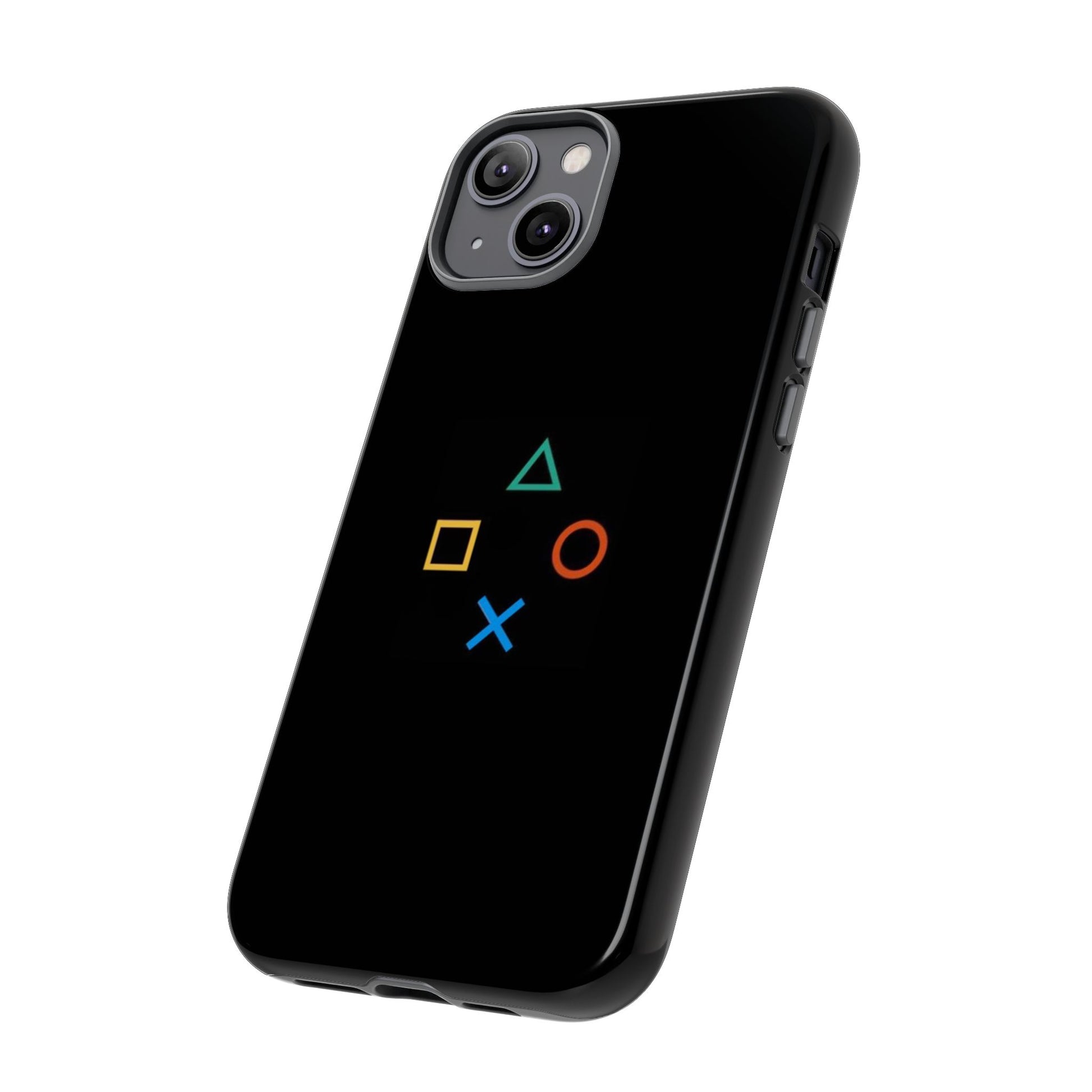 PlayStation Symbol Minimal Tough Case for iPhone - Gamer Accessories - Roe Creation