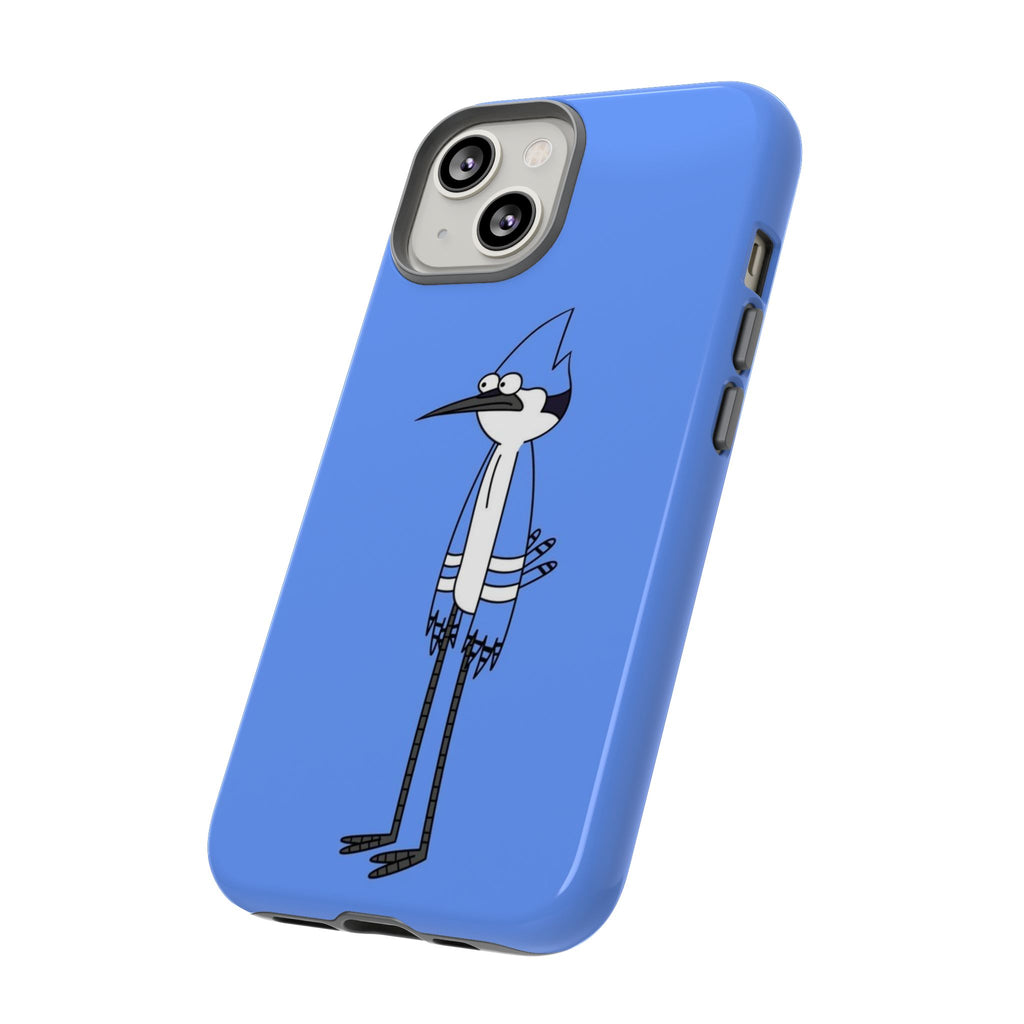 Regular Show Bold Blue Phone Case with Cartoon Design - Roe Creation