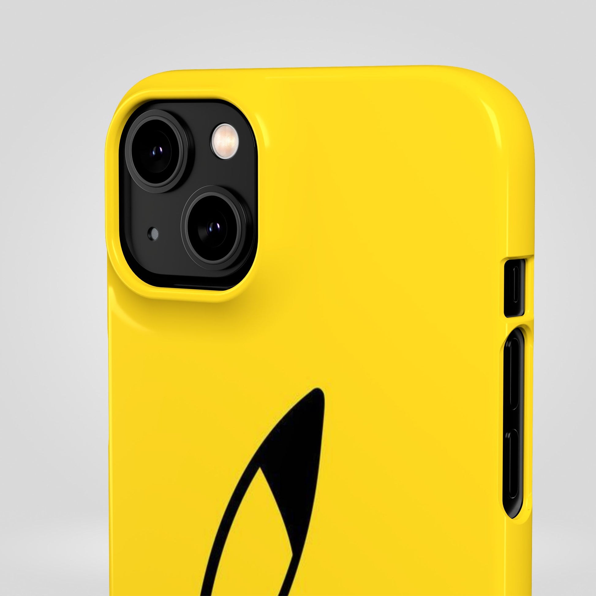 Pikachu Phone Case, Pokemon Phone Case, Snap Cases, Cartoon, Yellow, iPhone, Samsung - Roe Creation