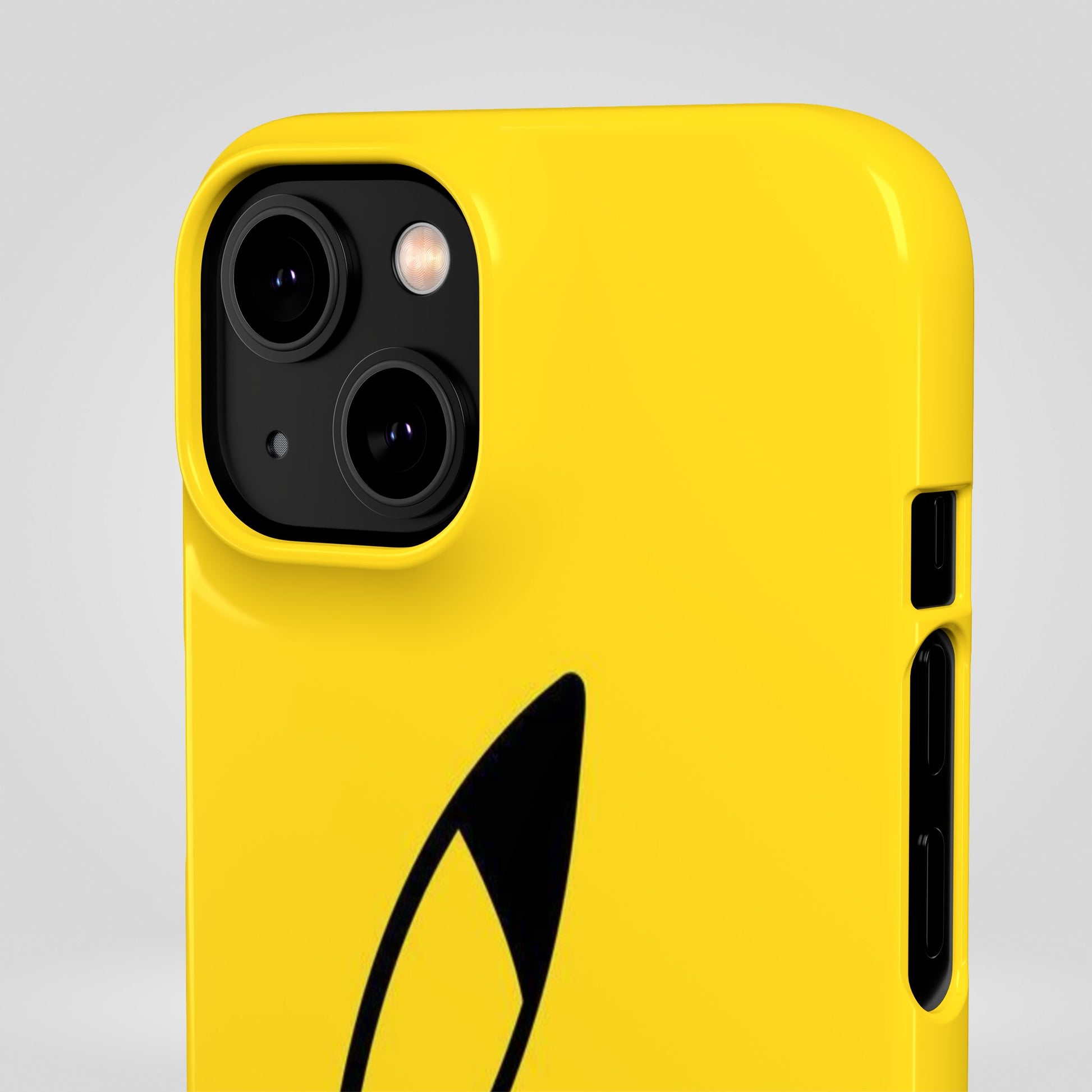Pikachu Phone Case, Pokemon Phone Case, Snap Cases, Cartoon, Yellow, iPhone, Samsung - Roe Creation