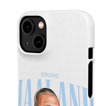 Erling Haaland Snap Case | Personalized Phone Case for Manchester City Fans