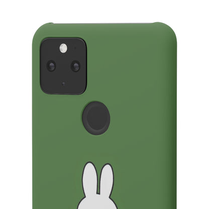 Miffy Phone Case, Snap Case, Green Miffy - iPhone, Samsung