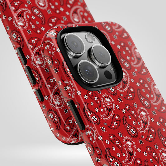 Red Bohem, Oriental Tough Phone Cases for iPhone, Samsung, Trendy Accessories for Gifts, Unique Decor, Phone Covers - Roe Creation