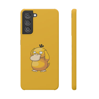 Psyduck Pokemon Snap Phone Cases, Yellow, Cartoon - iPhone, Samsung