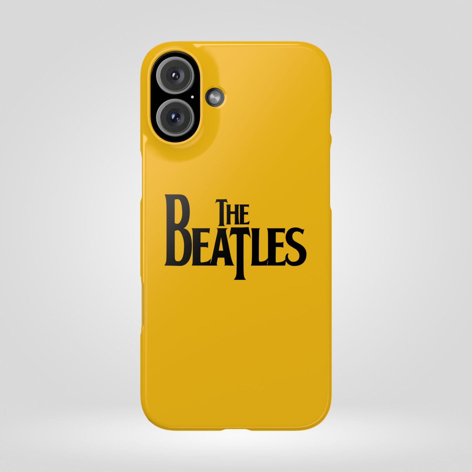 The Beatles Basic Yellow Slim Phone Case - iPhone - Roe Creation