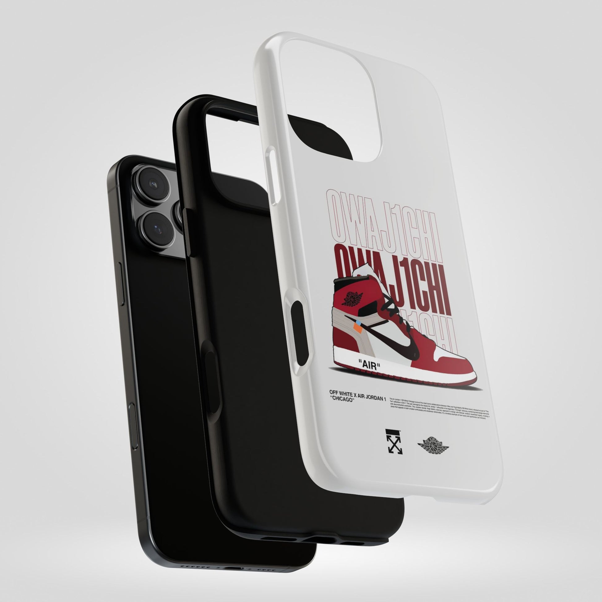 Stylish Tough iPhone Case with Air Jordan Design - Perfect for Sneakerheads - Roe Creation