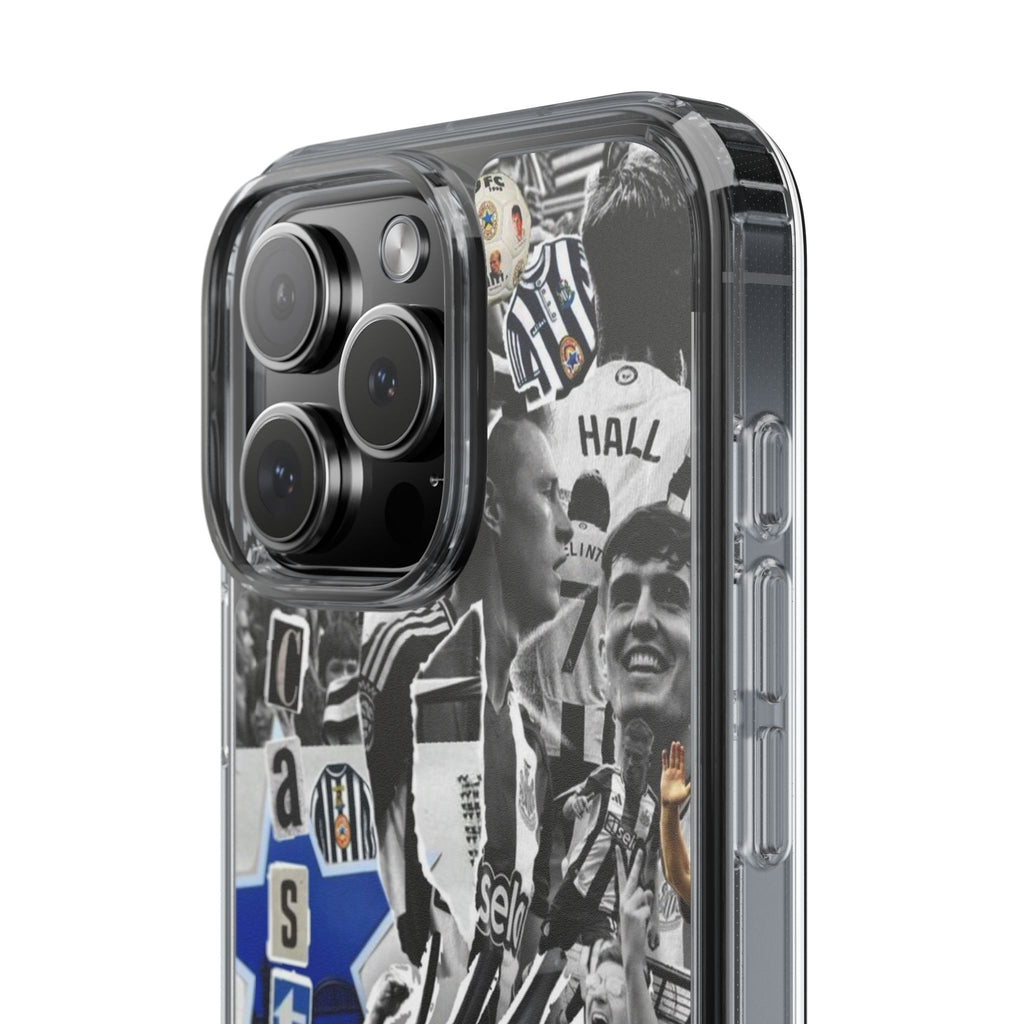 Newcastle United Clear iPhone Case - Fan Merchandise for Sports Enthusiasts - Roe Creation