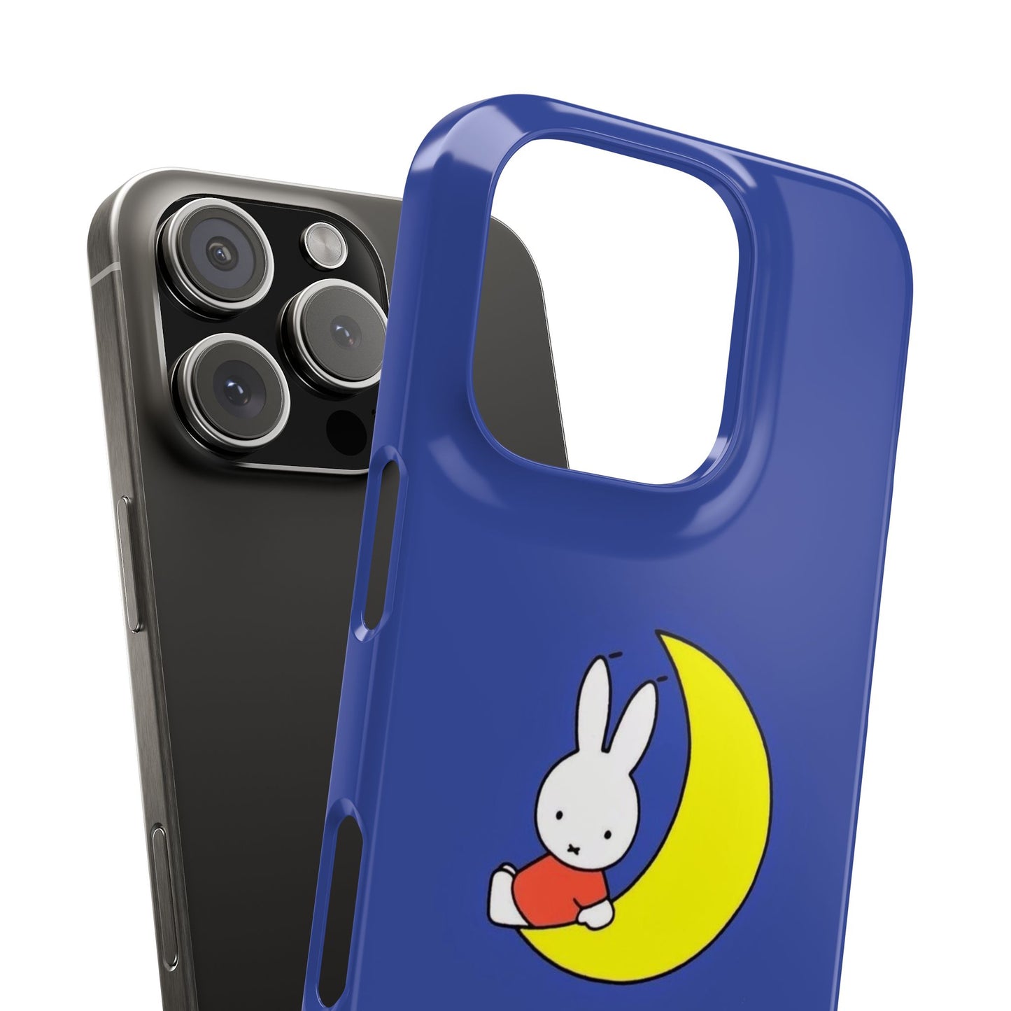 Miffy Phone Case, Moon Snap Case for Phones - iPhone, Samsung