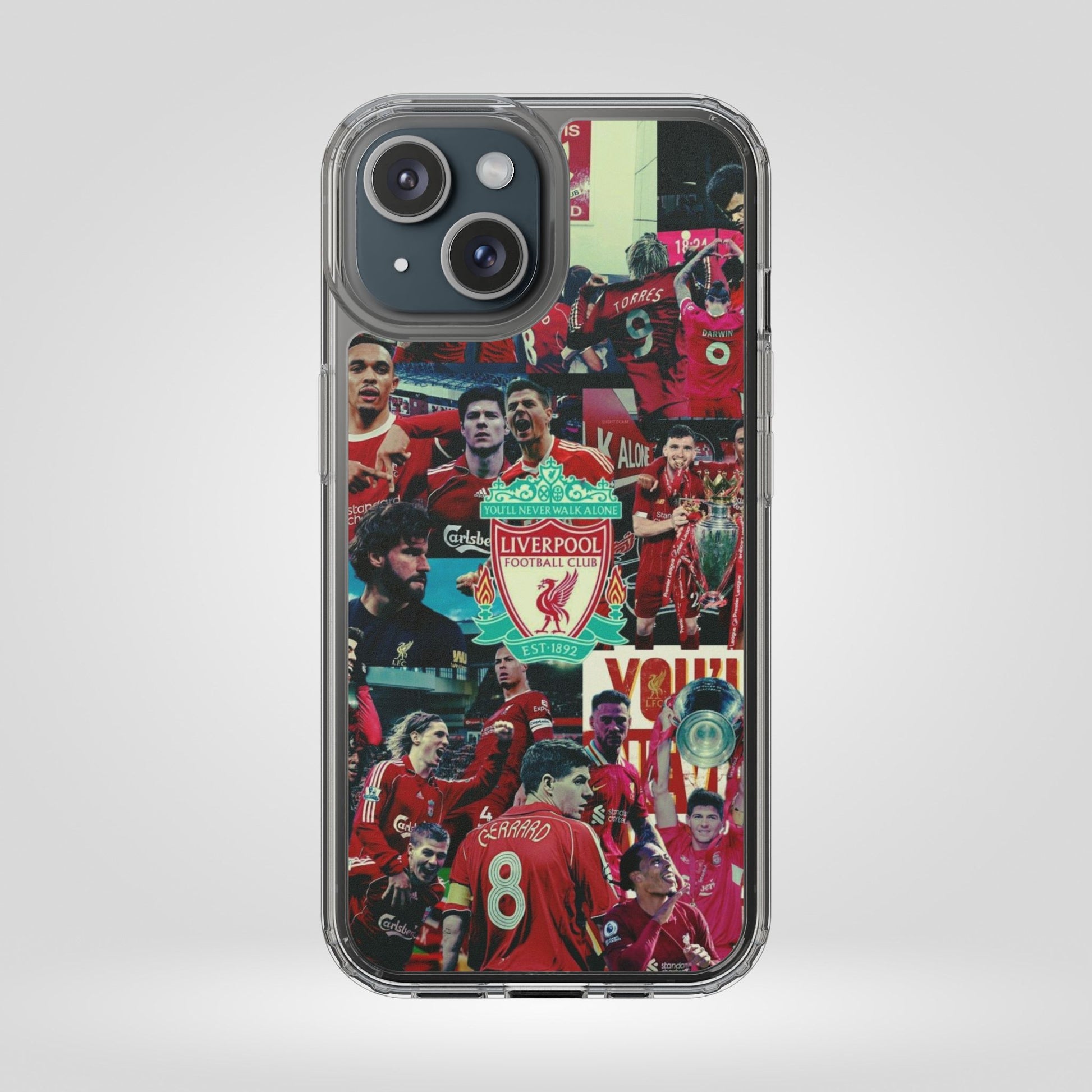 Liverpool Clear Phone Case - iPhone, Samsung, Perfect for Liverpool Fans - Roe Creation