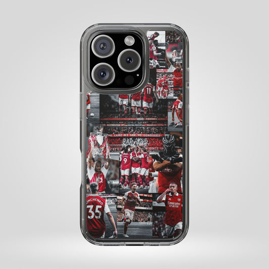 Arsenal Clear Phone Case - Stylish Fan Accessories for Game Day