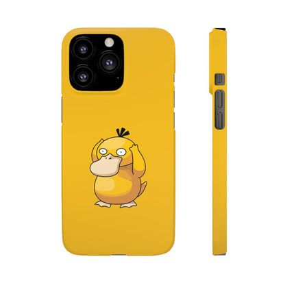 Psyduck Pokemon Snap Phone Cases, Yellow, Cartoon - iPhone, Samsung