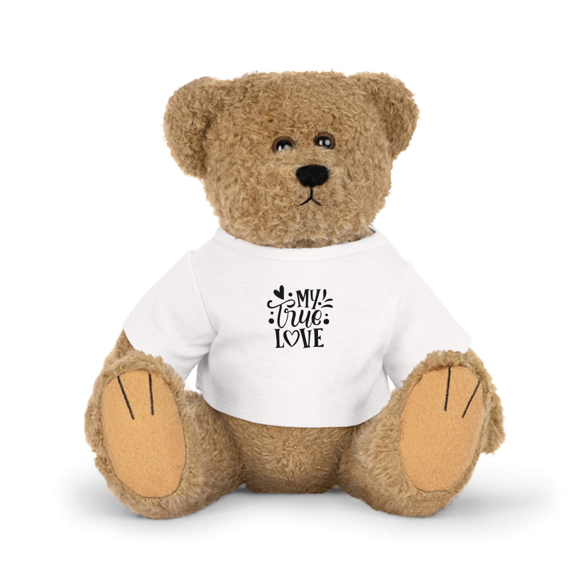 My True Love Plush Toy with T-Shirt - Perfect Gift for Valentine's Day and Special Occasions - Roe Creation