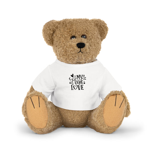 My True Love Plush Toy with T-Shirt - Perfect Gift for Valentine's Day and Special Occasions - Roe Creation