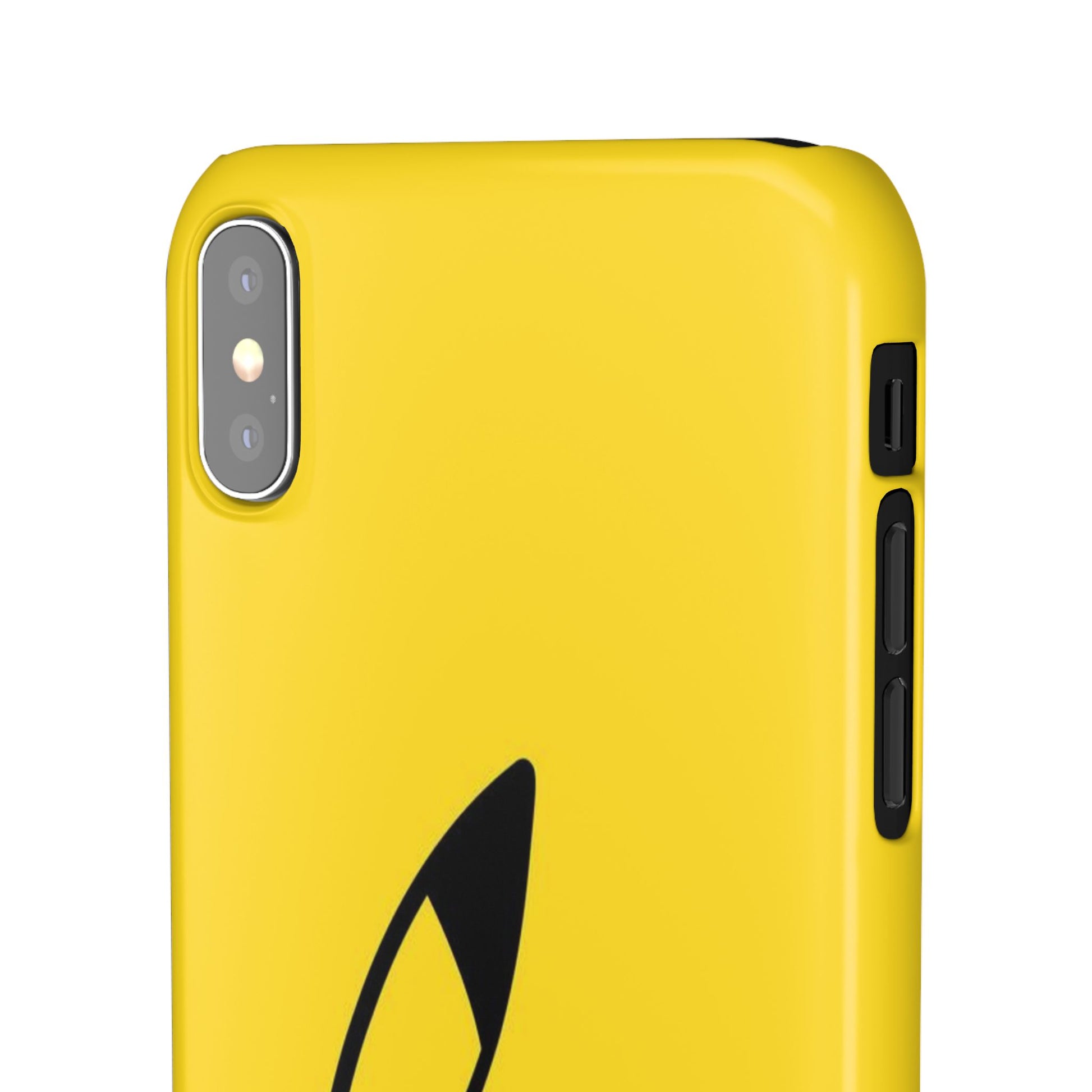 Pikachu Phone Case, Pokemon Phone Case, Snap Cases, Cartoon, Yellow, iPhone, Samsung - Roe Creation