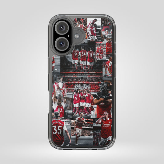 Arsenal Clear Phone Case - Stylish Fan Accessories for Game Day