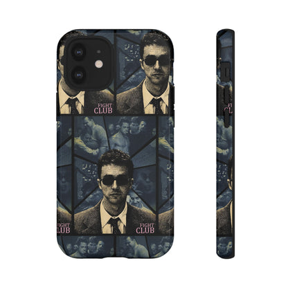 Fight Club Edward Norton Tough Phone Case - Edgy Design for Movie Fans