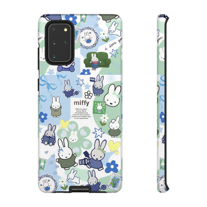 Cute Miffy Tough Phone Case - iPhone, Samsung Stylish Design for Bunny Lovers