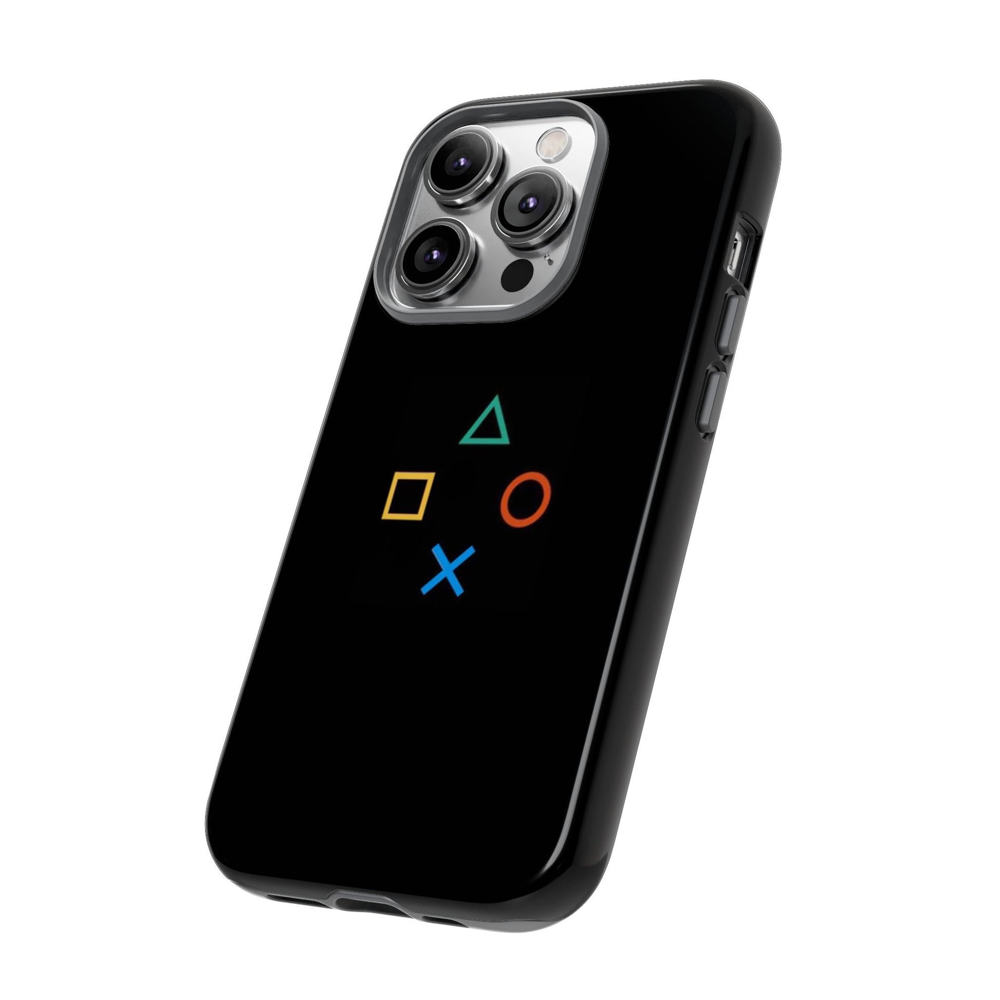 PlayStation Symbol Minimal Tough Case for iPhone - Gamer Accessories - Roe Creation