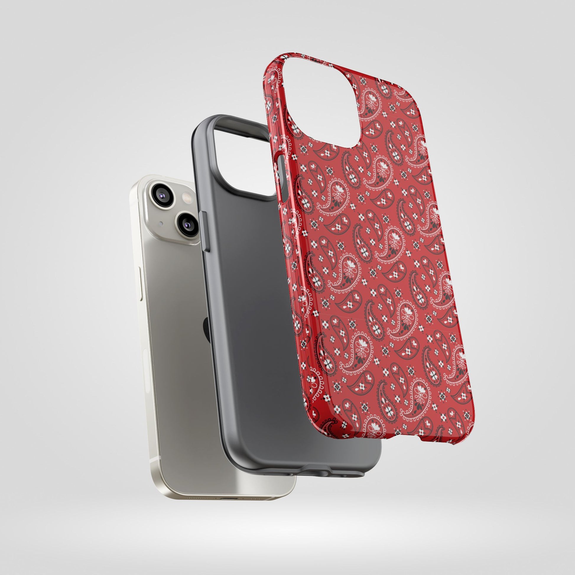 Red Bohem, Oriental Tough Phone Cases for iPhone, Samsung, Trendy Accessories for Gifts, Unique Decor, Phone Covers - Roe Creation