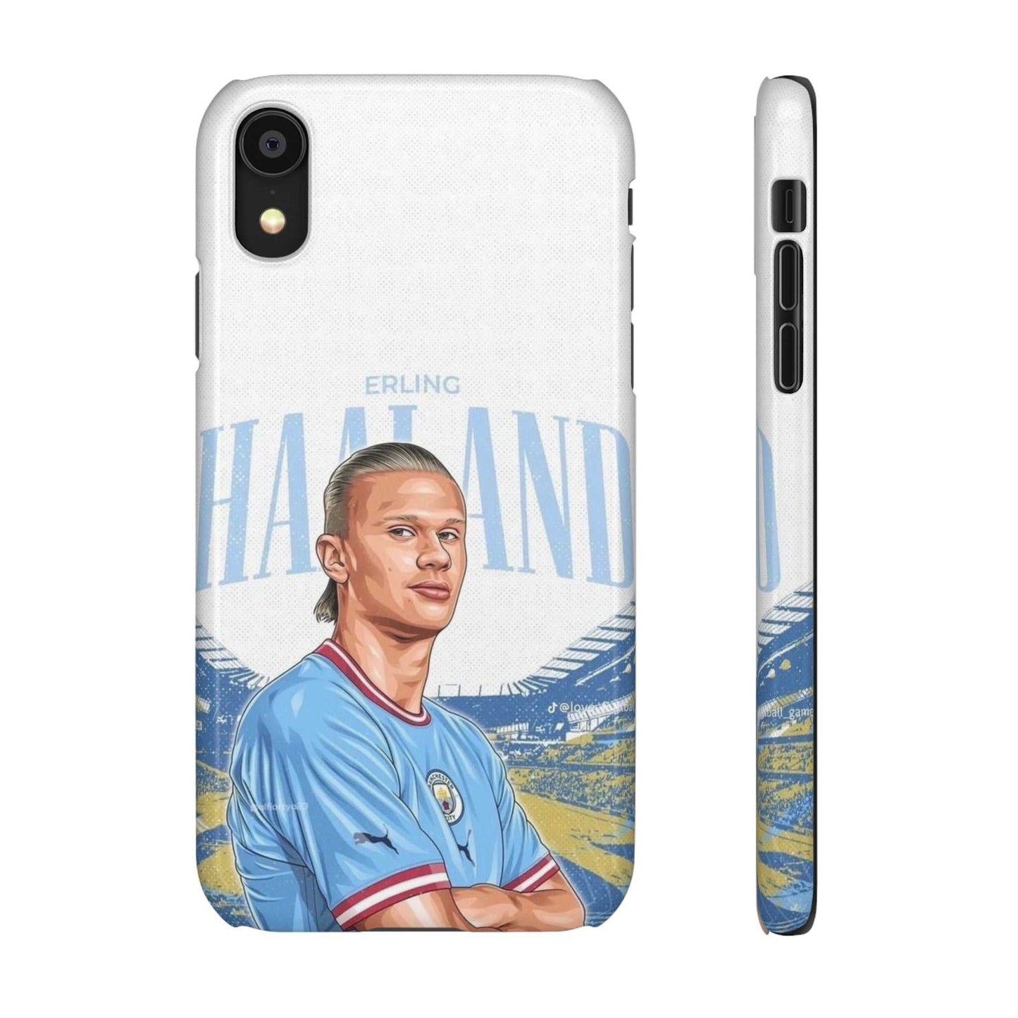 Erling Haaland Snap Case | Personalized Phone Case for Manchester City Fans.