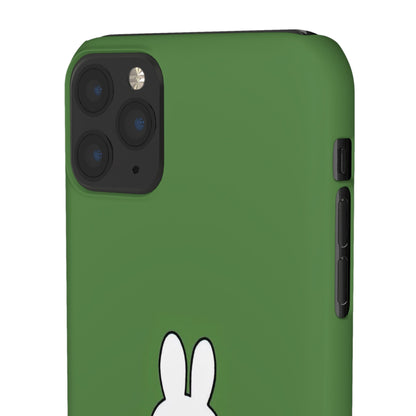 Miffy Phone Case, Snap Case, Green Miffy - iPhone, Samsung
