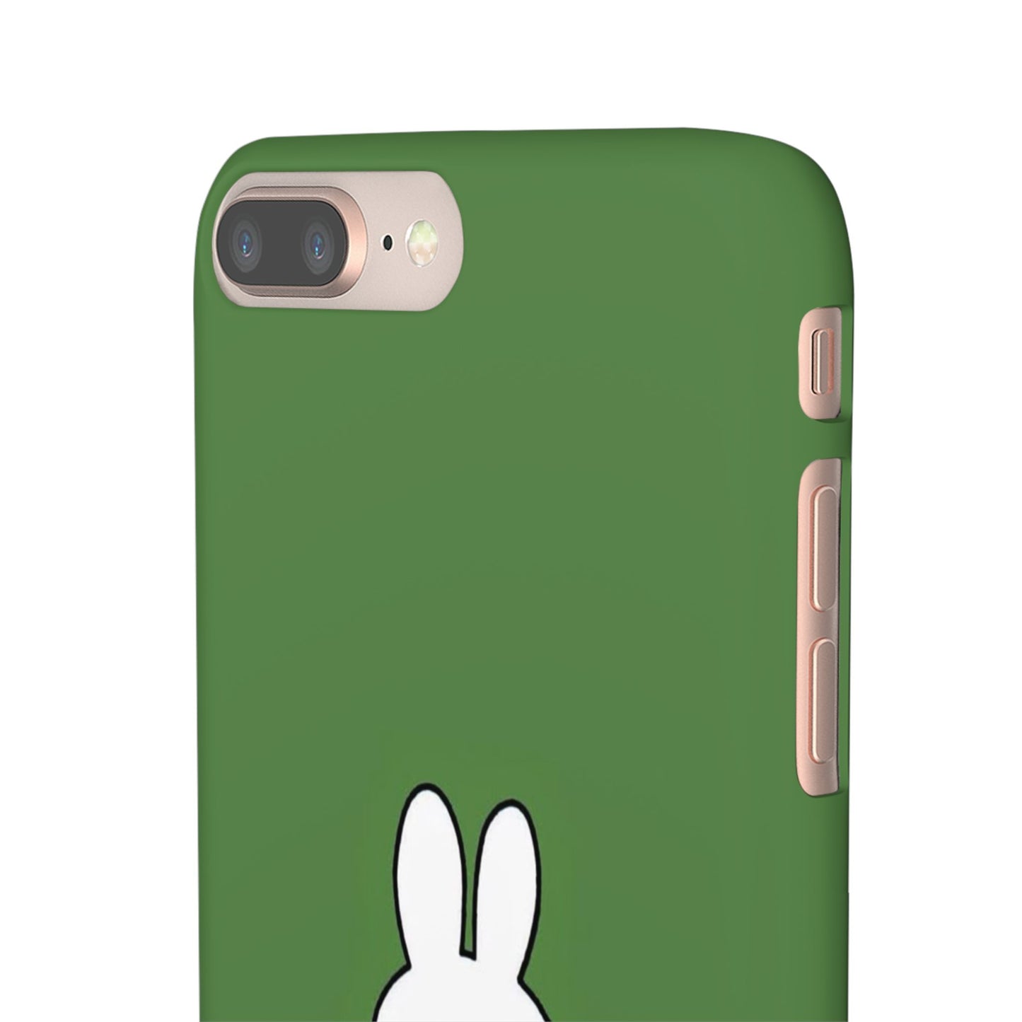 Miffy Phone Case, Snap Case, Green Miffy - iPhone, Samsung
