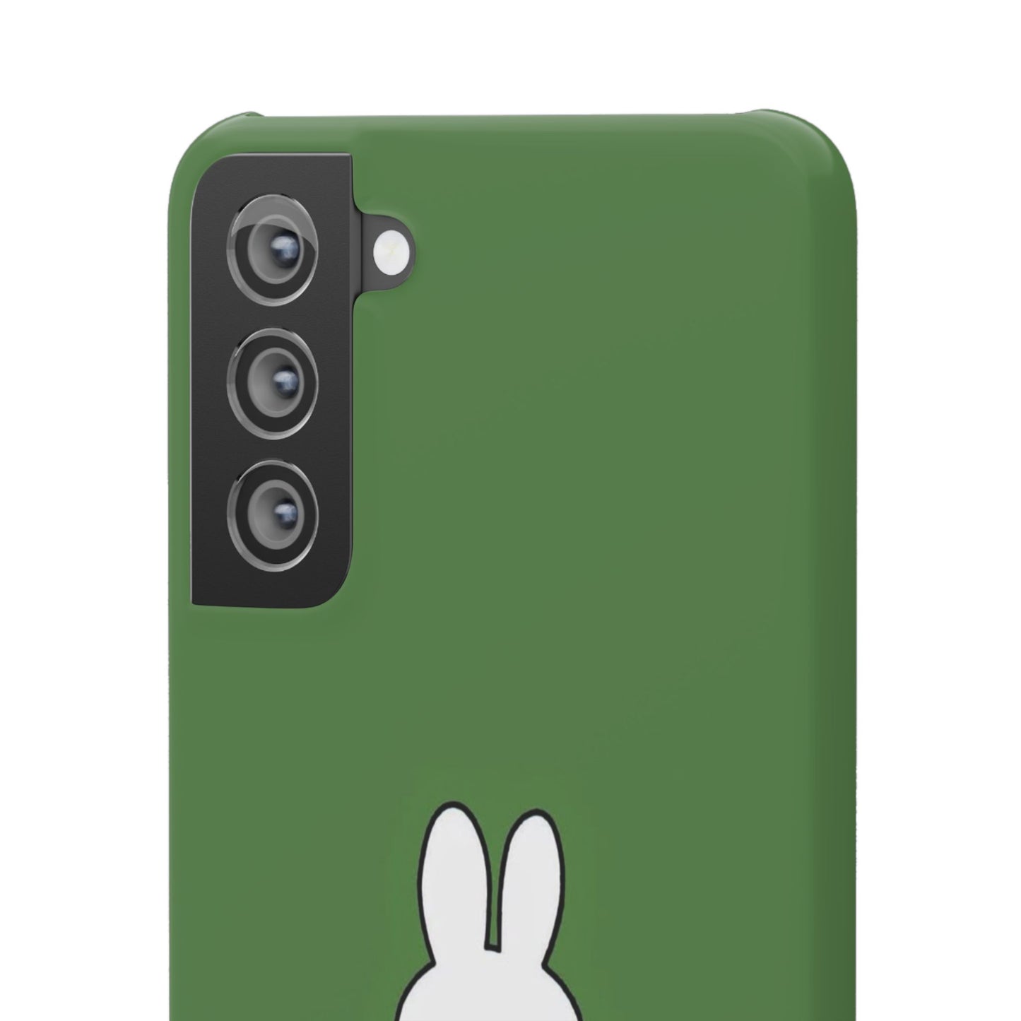 Miffy Phone Case, Snap Case, Green Miffy - iPhone, Samsung