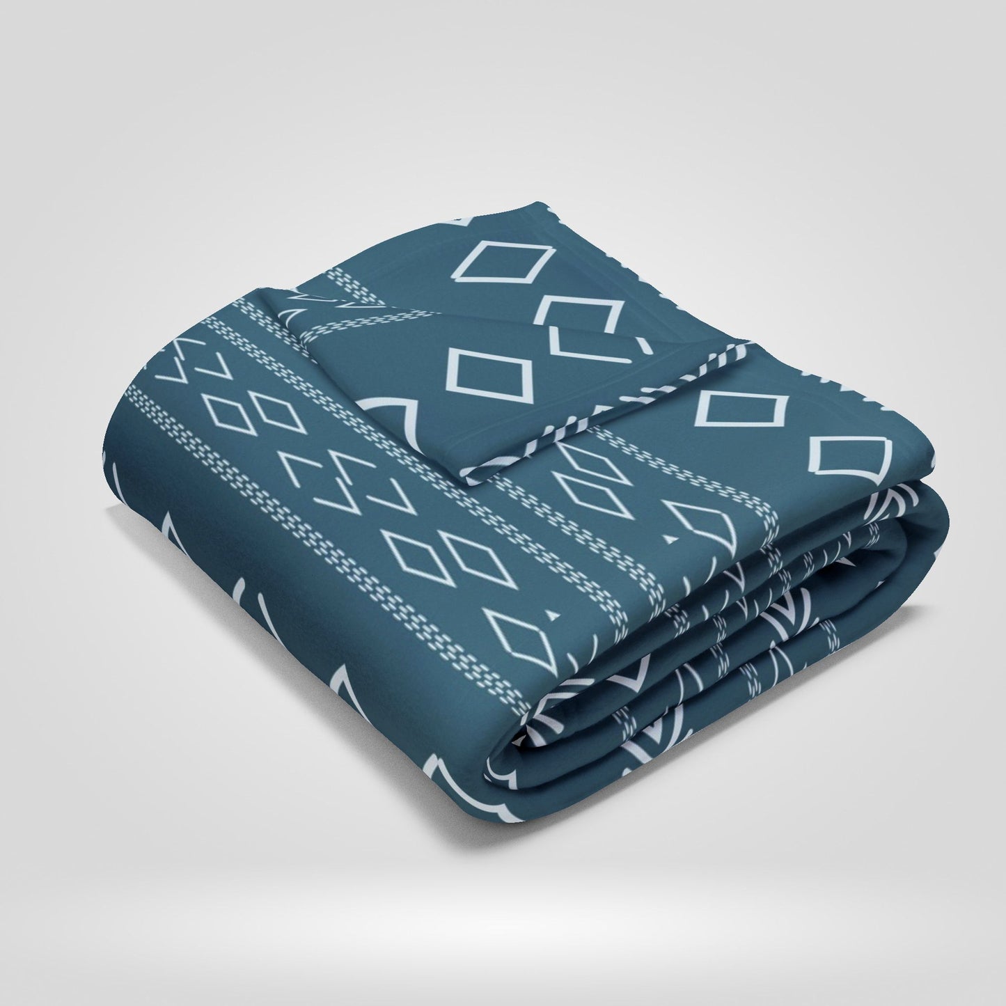 Boho Tribal Arctic Fleece Blanket - Stylish Winter Throw for Home Decor