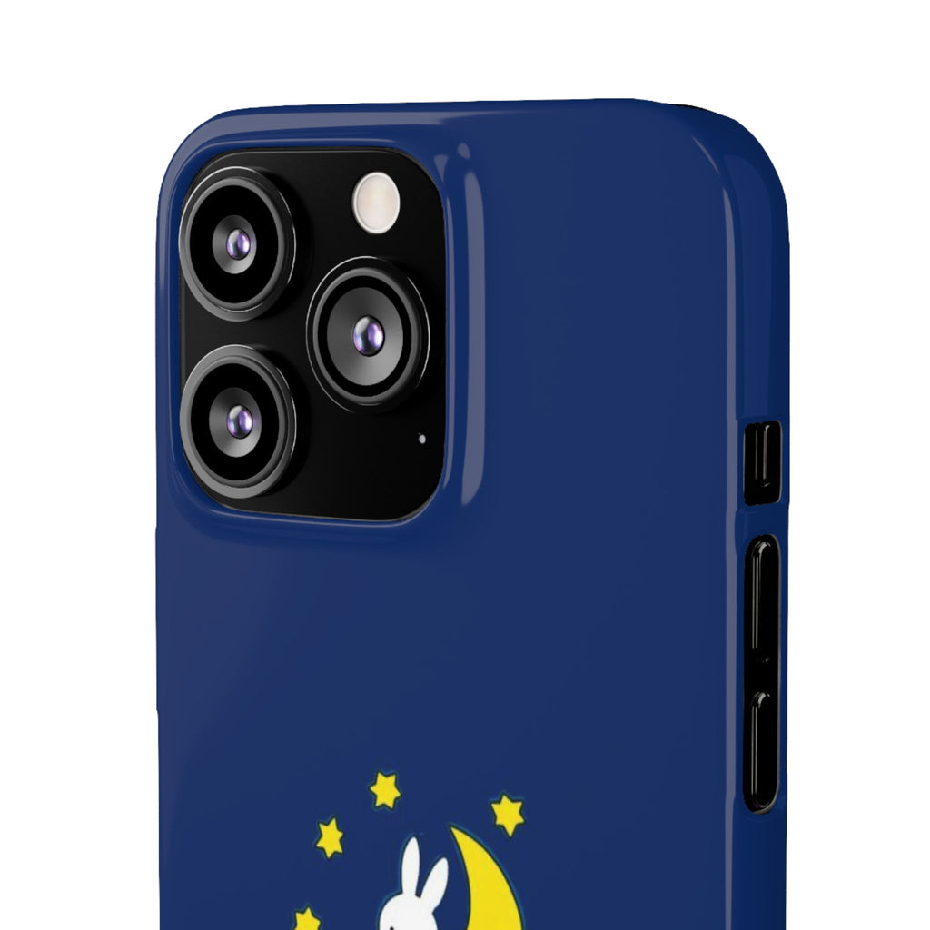 Miffy Phone Case, Moon Snap Case for Phone - Nighttime Design, iPhone, Samsung - Roe Creation
