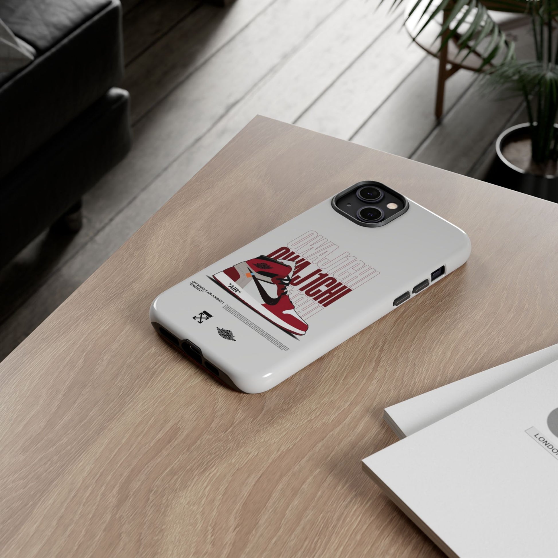 Stylish Tough iPhone Case with Air Jordan Design - Perfect for Sneakerheads - Roe Creation