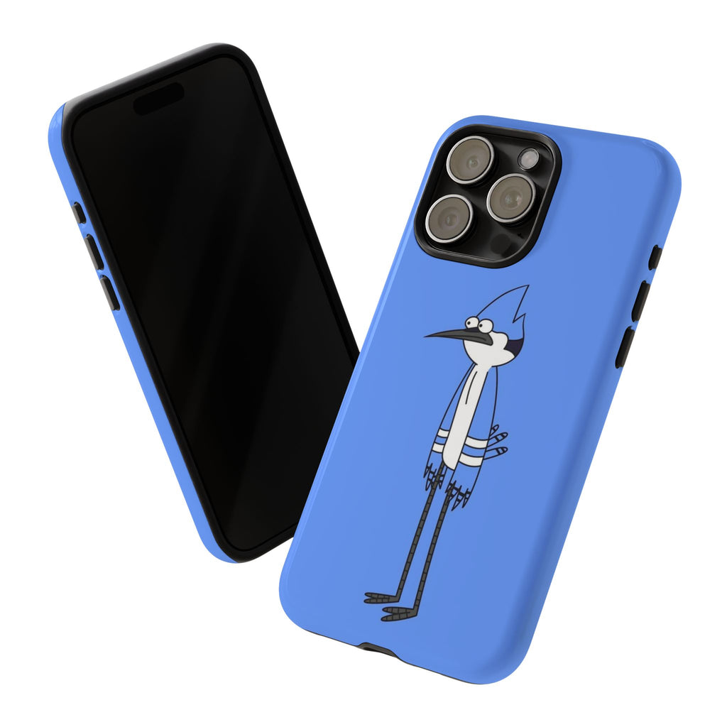 Regular Show Bold Blue Phone Case with Cartoon Design - Roe Creation