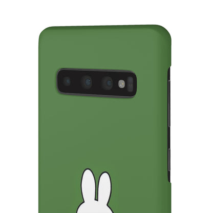 Miffy Phone Case, Snap Case, Green Miffy - iPhone, Samsung