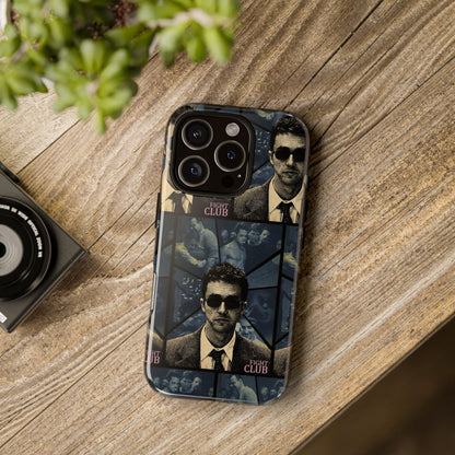 Fight Club Edward Norton Tough Phone Case - Edgy Design for Movie Fans
