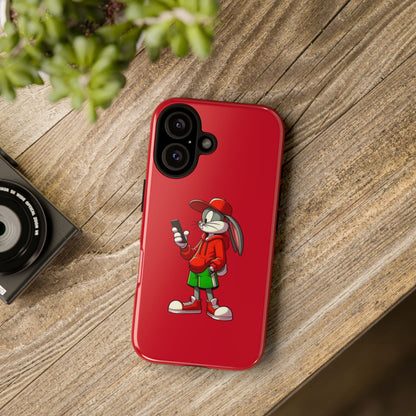 Bugs Bunny Cartoon Character Phone Case - Tough Cases Featuring Stylish Rabbit Design