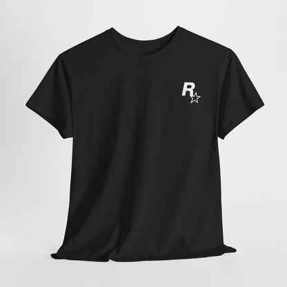 RockStar Games Minimal Unisex Heavy Cotton Tee - Roe Creation