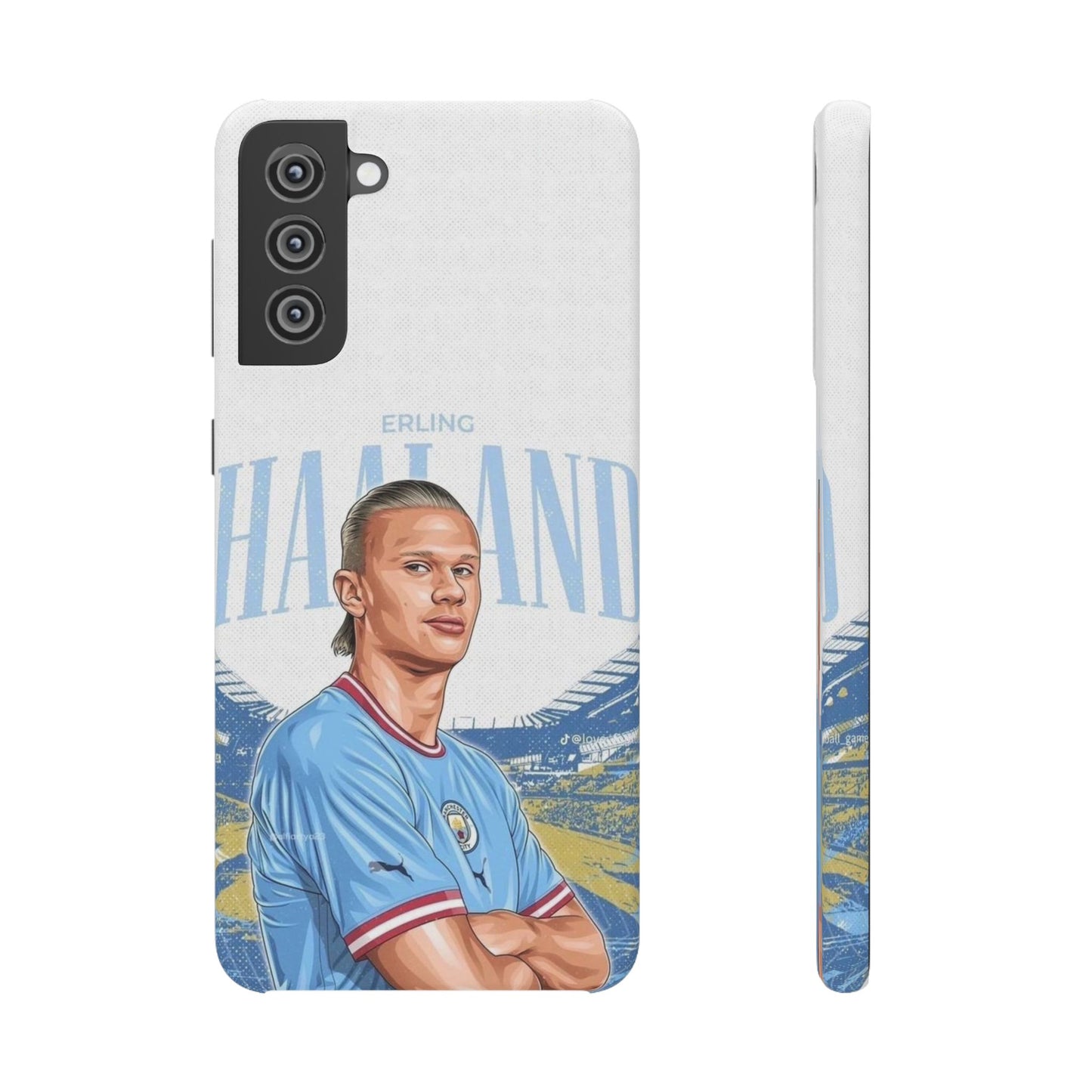 Erling Haaland Snap Case | Personalized Phone Case for Manchester City Fans