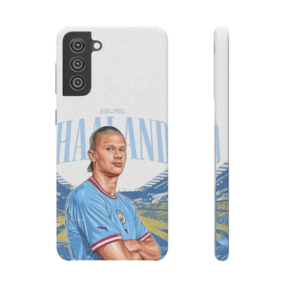 Erling Haaland Snap Case | Personalized Phone Case for Manchester City Fans