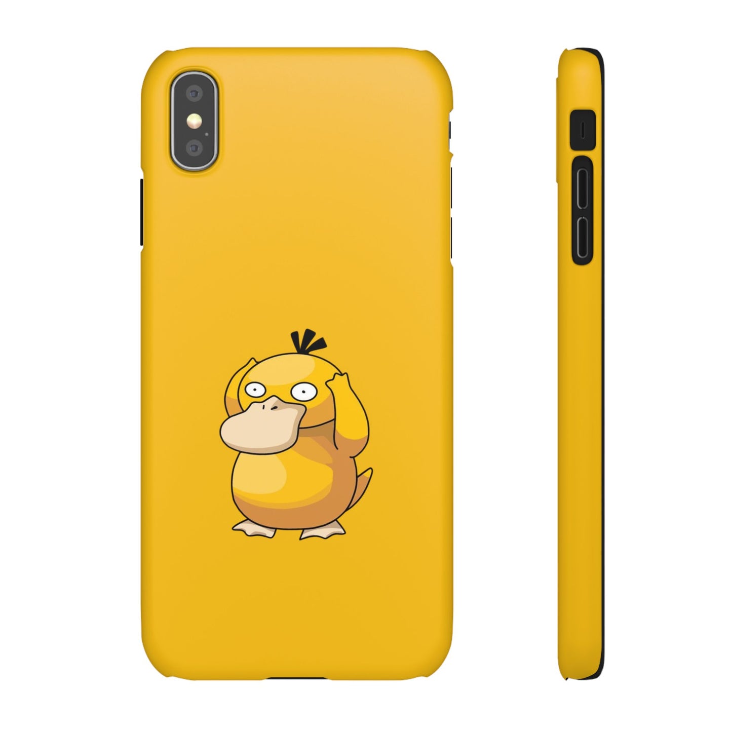 Psyduck Pokemon Snap Phone Cases, Yellow, Cartoon - iPhone, Samsung.