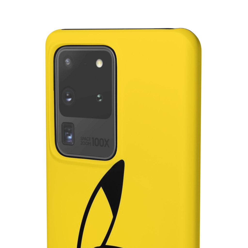 Pikachu Phone Case, Pokemon Phone Case, Snap Cases, Cartoon, Yellow, iPhone, Samsung - Roe Creation