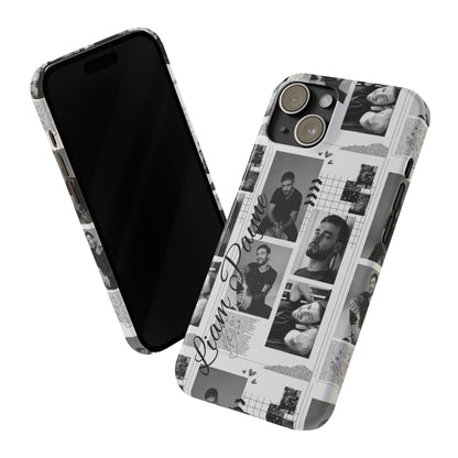 Liam Payne Slim Phone Case - Personalised Collage Design