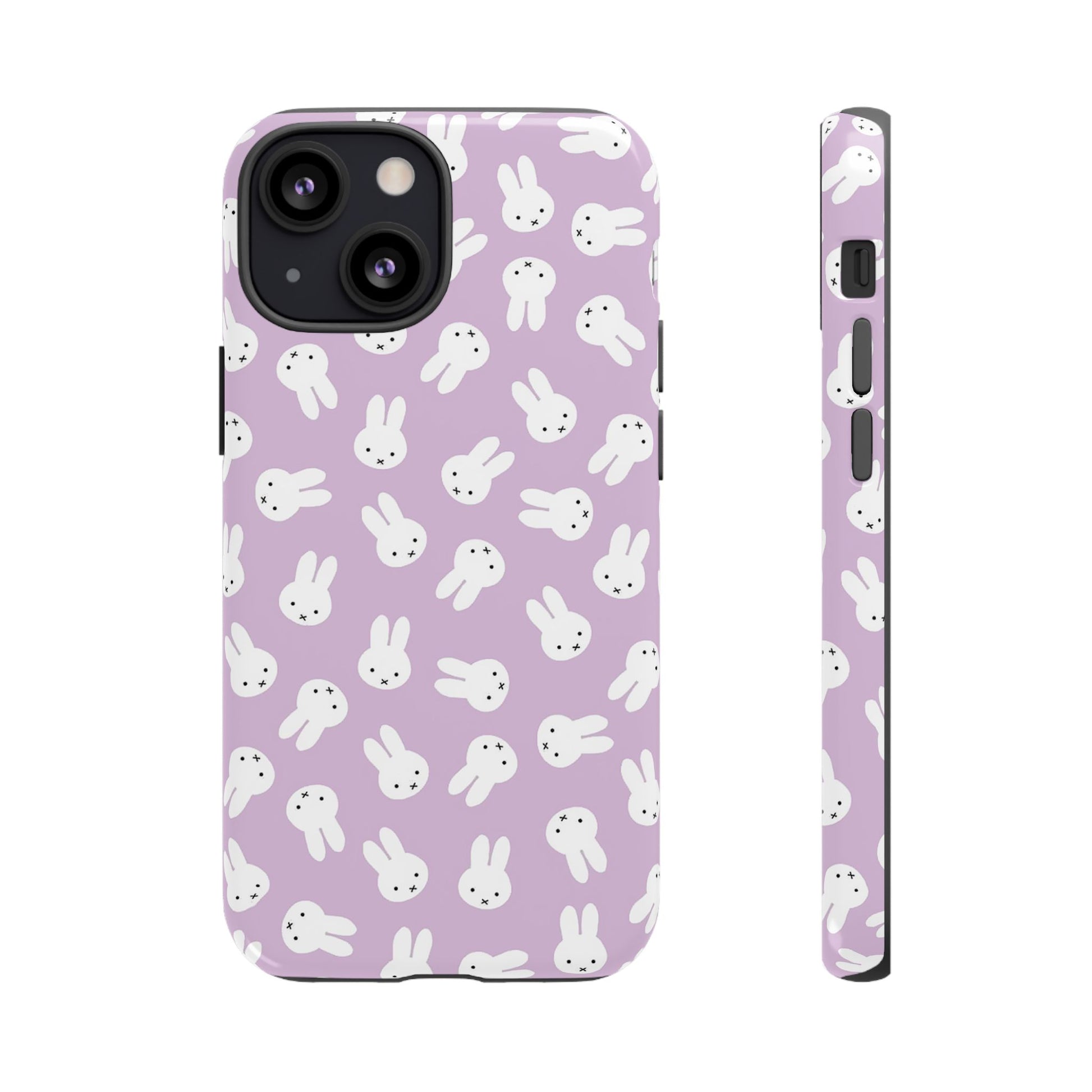 Cute Miffy Lilac Phone Case - Tough Cases for Miffy Lovers, iPhone, Samsung - Roe Creation