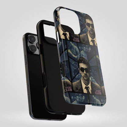 Fight Club Edward Norton Tough Phone Case - Edgy Design for Movie Fans