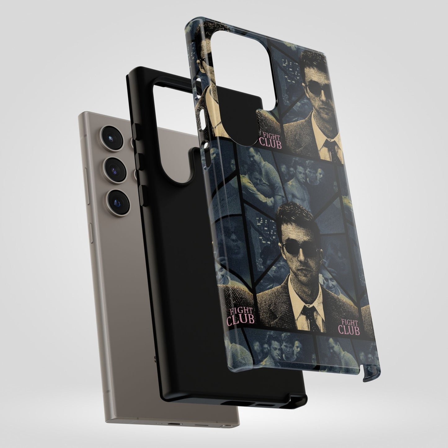 Fight Club Edward Norton Tough Phone Case - Edgy Design for Movie Fans