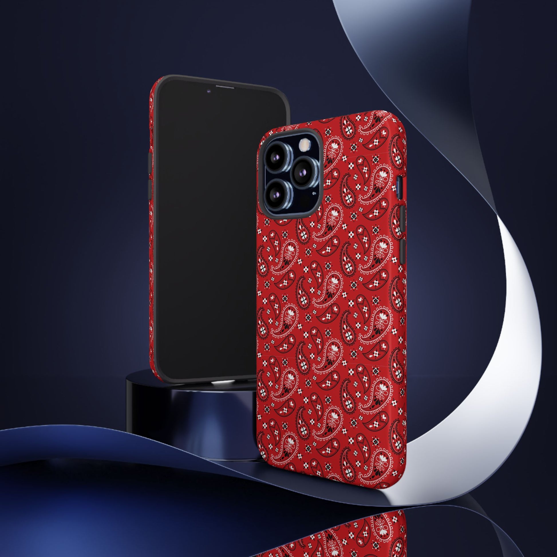 Red Bohem, Oriental Tough Phone Cases for iPhone, Samsung, Trendy Accessories for Gifts, Unique Decor, Phone Covers - Roe Creation