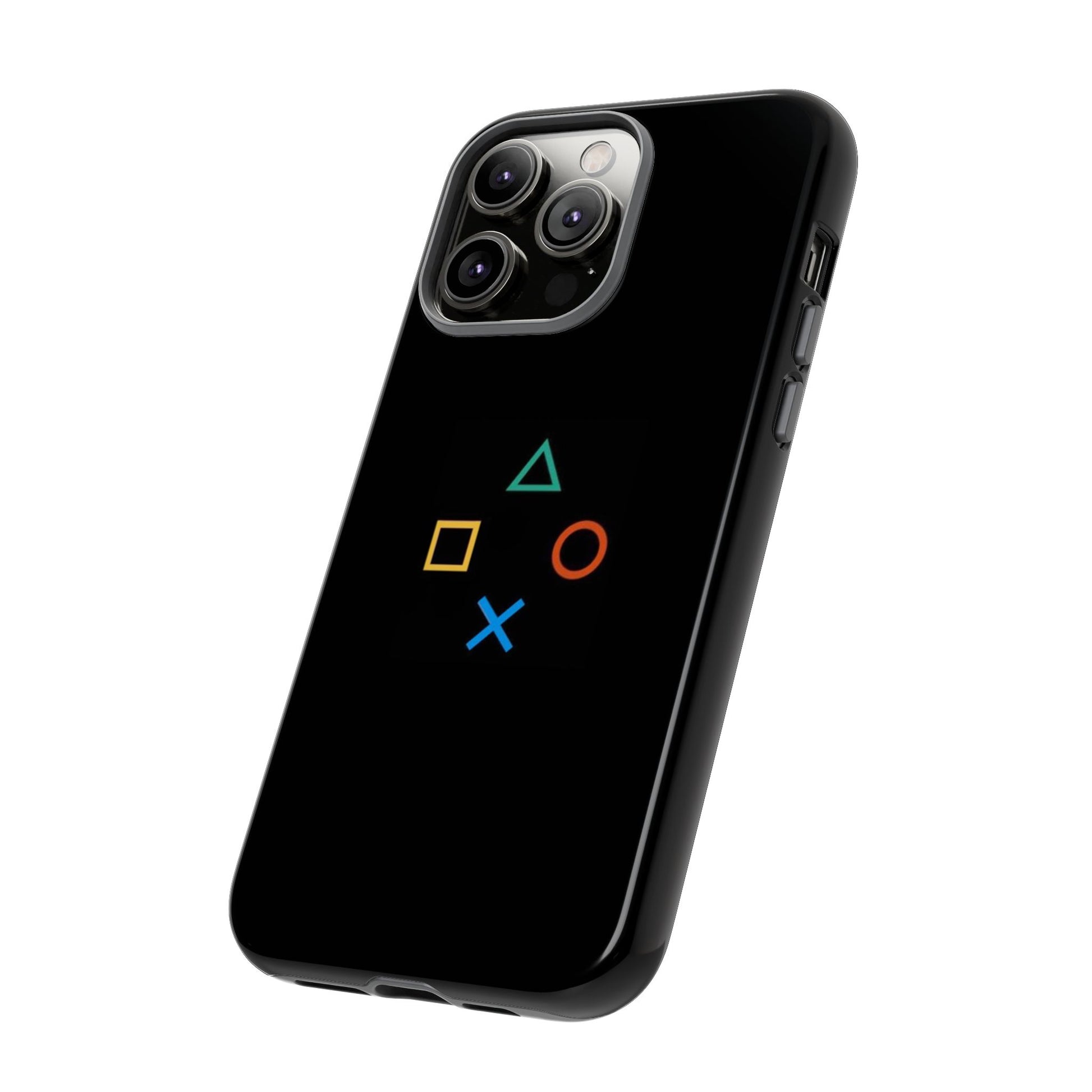 PlayStation Symbol Minimal Tough Case for iPhone - Gamer Accessories - Roe Creation